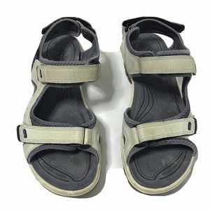 ECCO Yucatan Sandals Hiking Sport Grey Cream